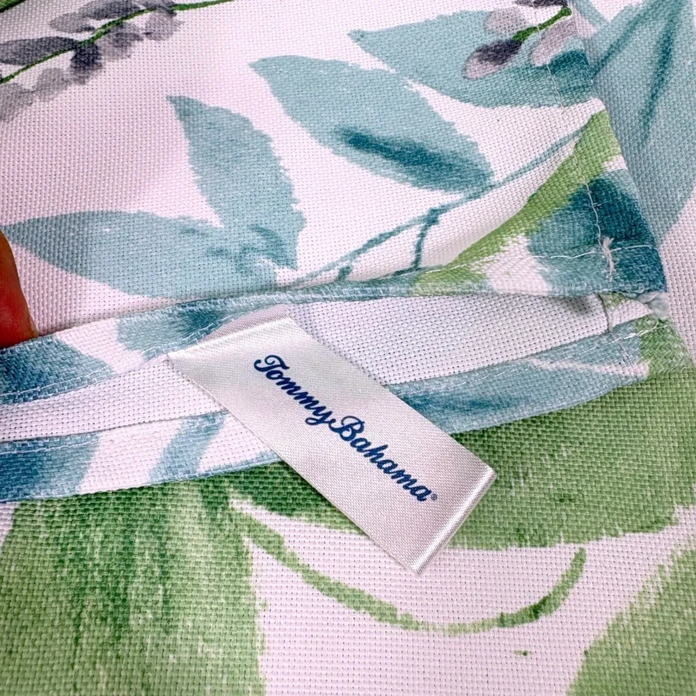 Tommy Bahama Tablecloth Botanical Floral 60x82